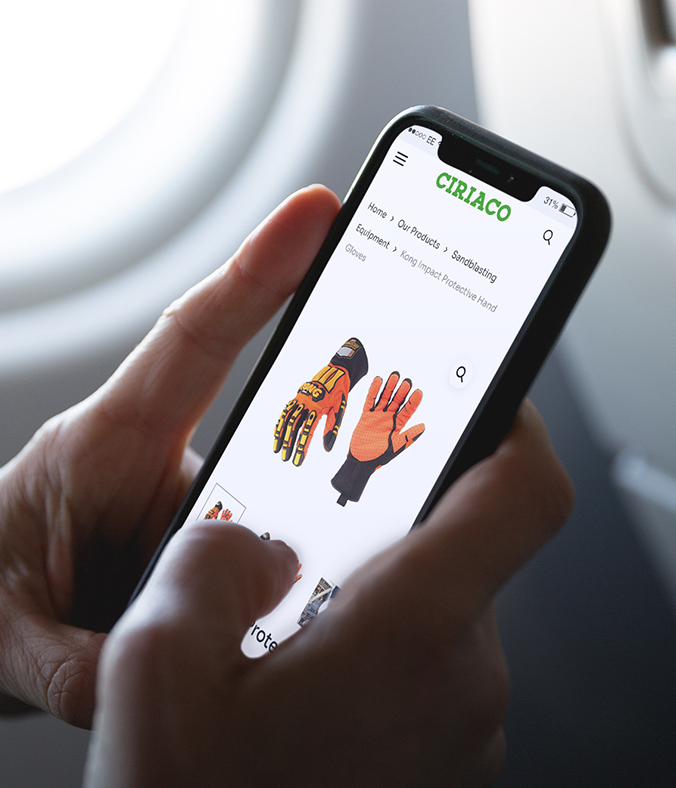 Website for blastline company