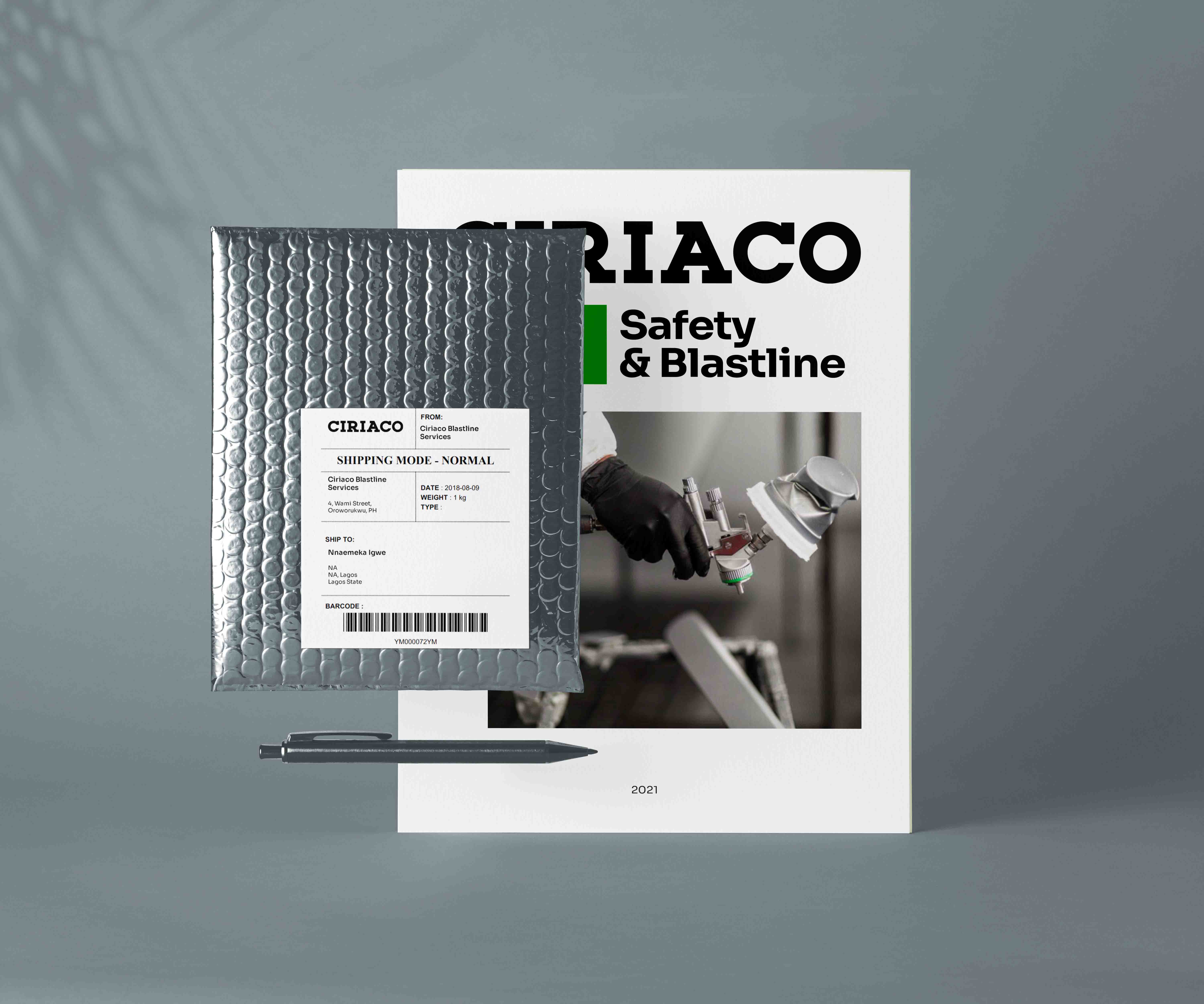 branding for blastline company